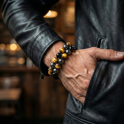 Pulsera de protección triple para hombres y mujeres miniatura 4
