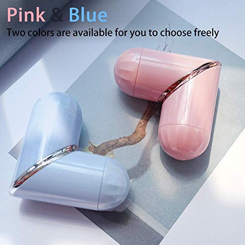 image for Portable Contact Lens Case, Oweilan Fashion Heart-Shape Contact Lens C