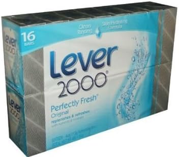 Lever 2000 Moisturizing Bar, Perfectly Fresh Original,(8 Pack) 4-Ounce Bars (8 Pack)