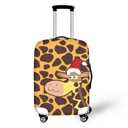 Suitcase Cover Protectors 18-21 Inch Luggage Cover for Wheeled Suitcase Luggage Covers for Suitcase Cover Set Pretty Giraffe Print2
