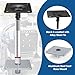 CLLOMAGY Boat Seat Pedestal Base Mount Kit Package with Lock in 3/4