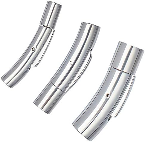 Chiusure a baionetta in acciaio inox 304 con superficie liscia e