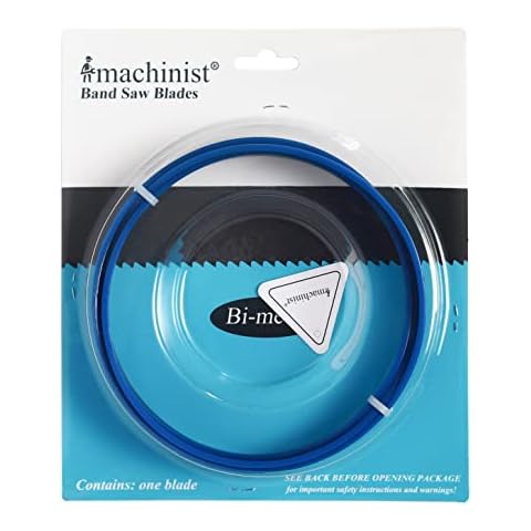 Imachinist S561214 M42 56-1/2-inch by 1/2-inch by 14tpi Bi-Metal Bandsaw Blades for Metal Cutting Cover