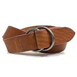[スタイルイコール] ベルト 栃木レザー リングベルト 本革 サイズフリー フルベジタブルタンニングレザー（Camel/キャメル）