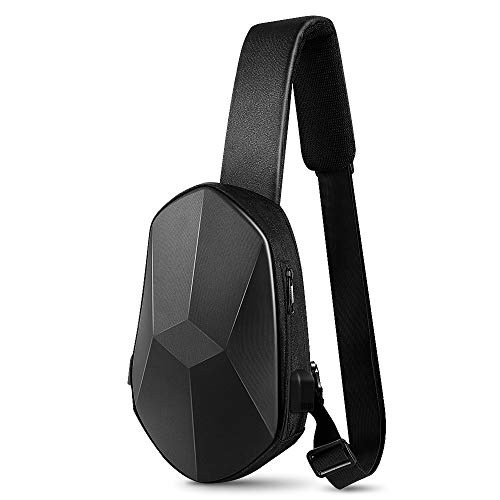 Mochila de sling, mochila tiracolo, mochila de ombro, pacote de peito, Saco de ombro crossbody imper