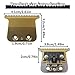 FX787 and FX726 Trimmers Blades Fit for Babylis PRO Barberology FX787G, FX787B2, FX787RG, FX787S Trimmer Ceramic and Metal Blades by YTXXDEUS