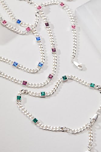 Alex and Ani Birthstone Curb Chain Bracelet4