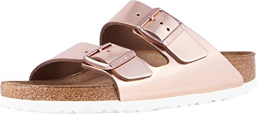Image of Birkenstock Womens Arizona Open Toe Casual Slide Sandals