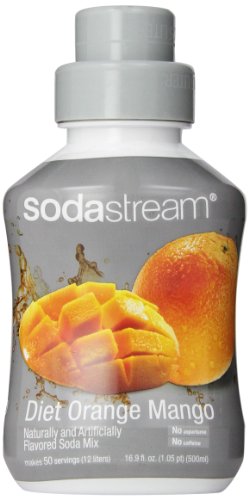 SodaStream Diet Orange Mango Syrup, 500ml