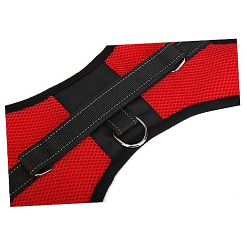 Kisangel 2 Pièces Harnais pour Chien en Maille Dog Harness Dog Collar Ceintures de sécurité pour Chiens Petit Harnais pour Chien Grand Harnais pour Chien Harnais pour Chiot Le Chien Sangle - Image 8