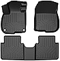 ISSYAUTO Floor Mats Compatible with CRV 2017 2018 2019 2020 2021 2022 CR-V, All Weather Guard Floor Mat Floor Liners, Waterproof Liners Front & Rear 2 Row Liner Full Set