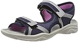  RICOSTA Mädchen Wave Riemchensandalen, Blau (Nautic/Candy 184), 25 EU