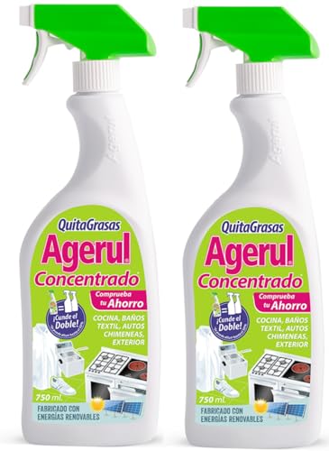 Desengrasante Quitagrasas Concentrado Agerul (2, Spray 750 Ml)