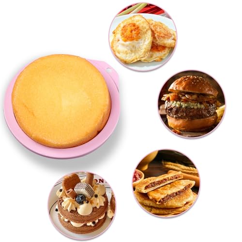 4 sztuki kreatywne okrągłe formy do jajek 10 cm, wielokrotnego użytku, silikonowe formy do jaj sadzonych, trwałe formy do pieczenia babeczek, narzędzia do pieczenia