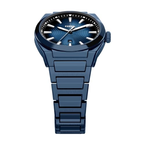 Image of Fossil Men's Everett Quartz Stainless Steel Watch, Three-Hand Watch for Men