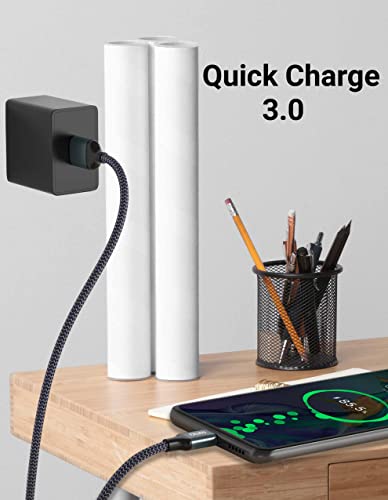 NOMIGI Cavo USB C (1m+2m) Cavo di Ricarica da USB