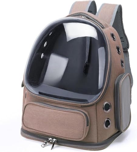 CokBlu 透明式ペットバッグ 全景可視 大容量 耐磨材料 通気孔付き 肩掛けベルト・持ち手両対応 携帯便利 ペット安全保護 快適空間 おしゃれ 多機能収納 屋外外出用?