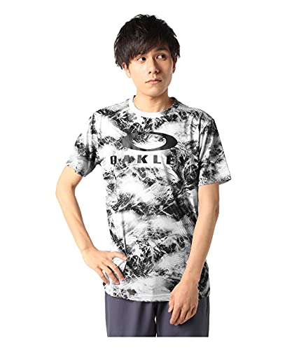 [�I�[�N���[] T�V���c ENHANCE QD SS TEE GRAPHIC 11.0 �����Y WHITE PRINT S(���{�T�C�YM)