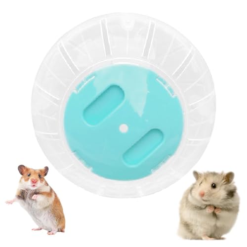 JVHLOV Dwarf Hamster Ball Activity Wheel Toy for Small Animals Blue