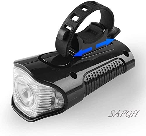 Luci per bicicletta a LED Luci posteriori per fari per bicicletta ricaricabili anteriori e posteriori USB, tachimetro per bicicletta, luci anteriori impermeabili per contachilometri, adatte per bici