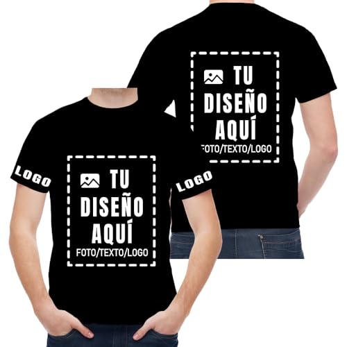 ERICAT Camiseta Personalizada para Hombres y Mujeres al por Mayor, Personalizado diseña tu Propia Camiseta para Parejas. – Añade imágenes, Fotos o Textos para Regalos ERICAT Camiseta Personalizada para Hombres y Mujeres al por Mayor, Personalizado diseña tu Propia Camiseta para Parejas. – Añade imágenes, Fotos o Textos para Regalos