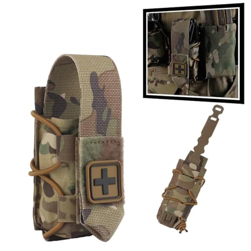 Pochette micro-compacte med Molle de premiers secours tactique noire