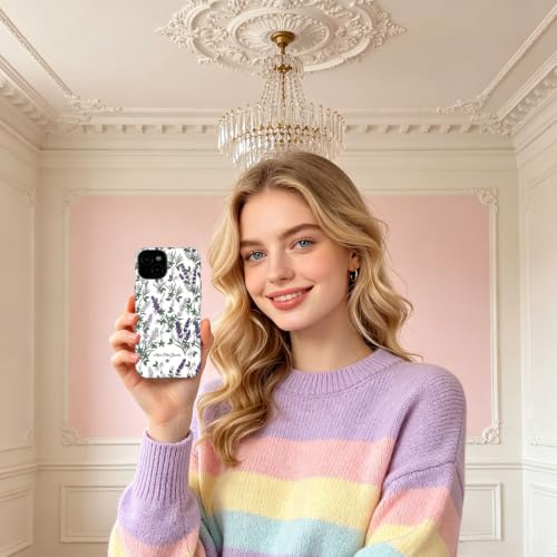 Coque iPhone 14 Plus lavande anti-rayure fine compatible aimant - 7