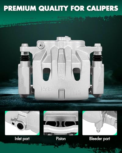 Image of SCITOO 19B6274 19B6275 Front Left & Right Disc Brake Calipers Assembly w /Bracket For Lexus For RX350 2010-2015,For Toyota For Highlander 2010-2018,For Toyota For Sienna 2011-2018