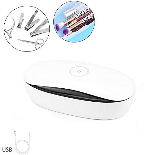 WXG1 UV Sterilizer Box -Nail Tool Disinfection Box,USB Powered 59 Seconds Sterilization,Smart Induction Switch,Safe And Durable,Suitable for Cosmetics