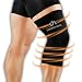 COPPER HEAL Knee Compression Sleeve - BEST Medical Recovery Knee Brace GUARANTEED with Highest Copper Infused Content to Support Stiff Sore Muscles and Joints, Meniscus Tear & Patella Stabilizer Strap