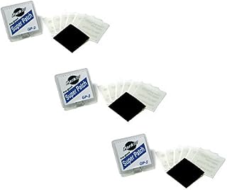 Park Tool GP-2 Pre-Glued Super Patch Puncture Repair Kits (Pack of 3 Kits)