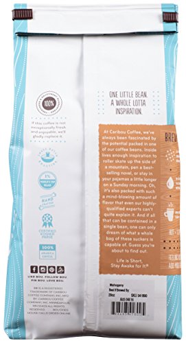 image for Caribou Coffee, Mahogany Dark Roast, 20 oz. Bag, Dark Roast Blend of E