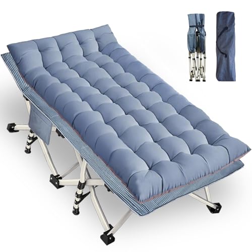 GETOVIN 32 Inches Wide XXL Camping Cot Mattress Oversize