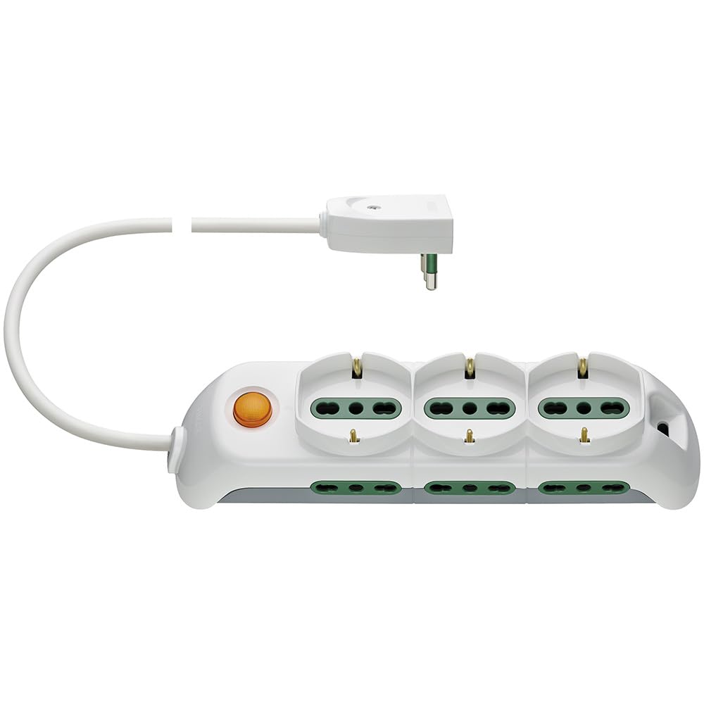 Multiprise avec interrupteur lumineux Vimar anti gaspillage énergie