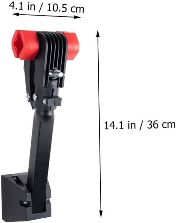 VILLCASE Wall-Mounted Heavy Duty Bike Storage Hook Space-Saving Indoor Bicycle Hanger Durable Design for Garage Easy Installation Pedal Mount Bike Hook for Clutter Home