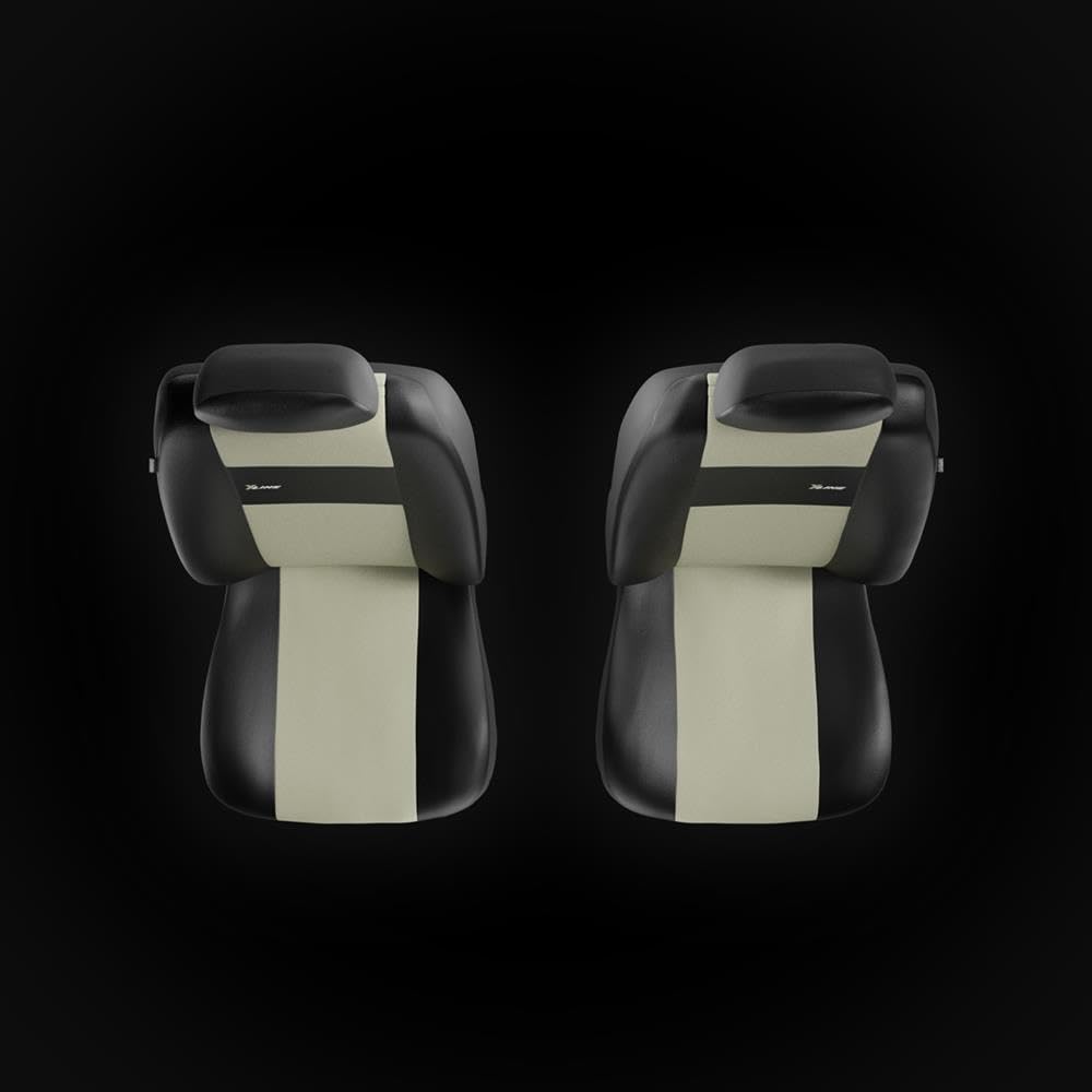 Mossa Fundas Asientos Coche aptas para Renault Megane 1995-. 2XL-BE | I, II, III, IV - Coupé, GrandCoupé, Sport Tourer, Hatchback, Cabrio, Monovolumen, Berlina
