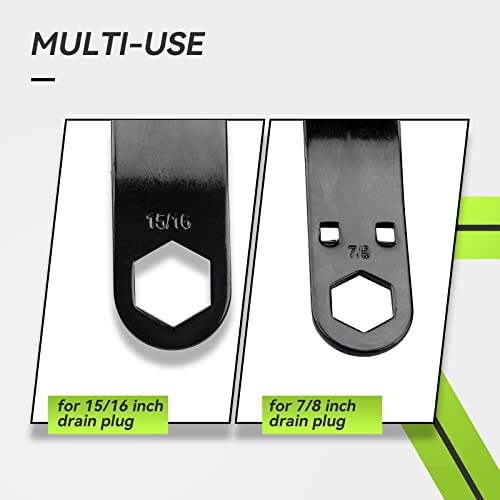 Rvmate Rv Water Heater Drain Plug Kit, Include Angled Wrench, 4 Pieces 1/2" Npt Replacement Plugs And 1 Roll Ptfe Tape #TOP1