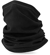 HASAGEI Schlauchschal für Herren und Damen Fleece Winddicht Halswärmer Loop Schal Mütze für Laufe...