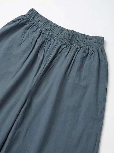 Image of Plaazo Women's Cotton Palazzo | Wide Leg Palazzo for Women | Soft Breathable High Waist Bottom Wear | Comfortable Casual, Office, Travel for Women