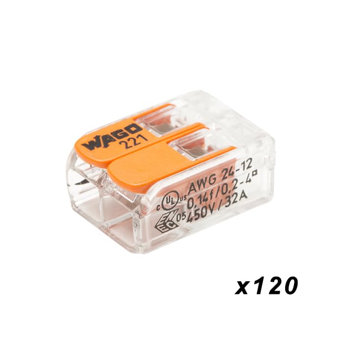 WAGO Walizka 200 zacisków S221 (120x2E + 60x3E + 20x5E)