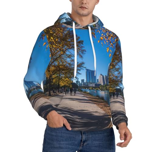 Sweat Austin Texas homme anti-transpiration confortable à capuche