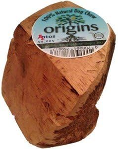 Natural Dog Chews - Root Chews for Dogs Low in fat No Splinter Suitable for Adult Dogs and Puppies completely free of Additives and Artificial Ingredients and Improve Dental Health - Medium
