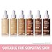 Neutrogena Healthy Skin Sensitive Skin Serum Foundation with Pro-Vitamin B5, Color Correcting & Pore Minimizing Liquid Foundation & Face Serum, Buildable Coverage, Light 03, 1 oz