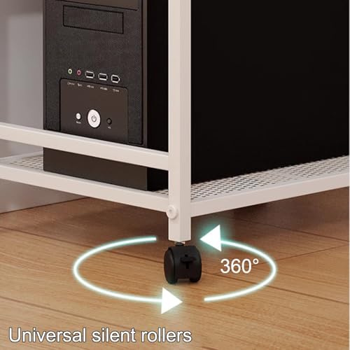 Meuble stéréo mobile à 2 niveaux pour optimiser votre espace vinyle - 4