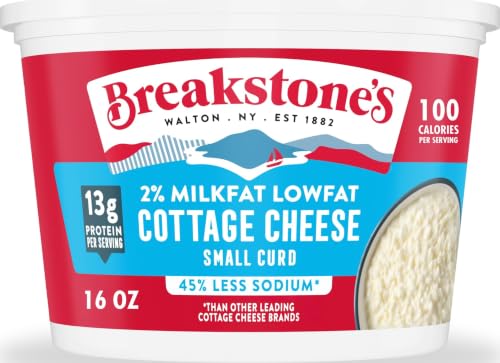 Breakstone's Lowfat Small Curd Cottage Cheese Sodium 2% Milkfat, 16 oz Tub