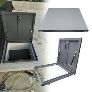 Srnsaeb Dachluke Flachdach Zugangsluke mit Gasdruckfedern