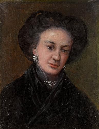Poster de pintura de Francisco De Goya cuadro impreso en lienzo Rita Luna decoración 60x90cm
