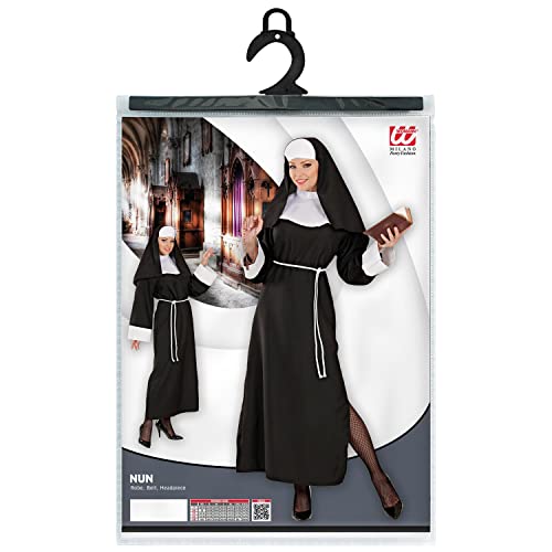 Vestido de clériga Widmann disfraz de monja cómodo para desfiles colectivos de carnaval 4