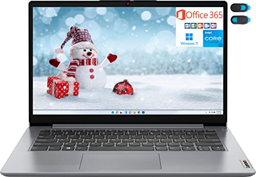 Lenovo-IdeaPad-14-Laptop-140-HD-Display-Intel-Celeron-N4020-4GB-RAM-64GB-eMMC-1-Year-Microsoft-365-WiFi-6-HDMI-Webcam-Bluetooth-Win-11-Home-Grey-YSC-Webcam-Cover