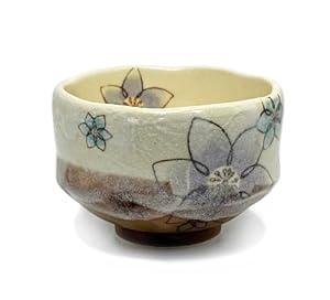 Aquanaut Mino Ware Matcha-Schale Clematis 9 cm
